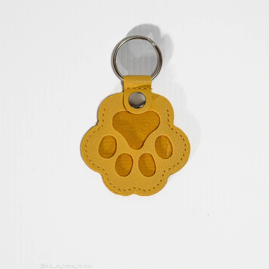 Porte clé - Empreinte de patte Visuel 1 principal